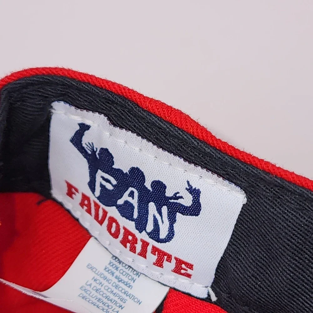 Fan Favorite NC State‎ Wolfpack Hat Mens OSFA Red Snapback Baseball Cap Logo
